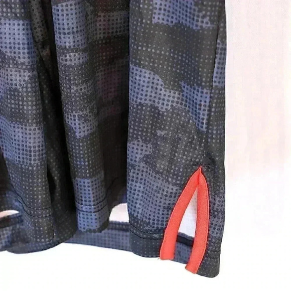 AND1 Size L black/grey camo print basketball shorts workout gym - Picture 4 of 11